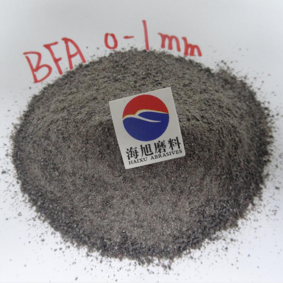 1-0mm棕剛玉段砂0-1mm