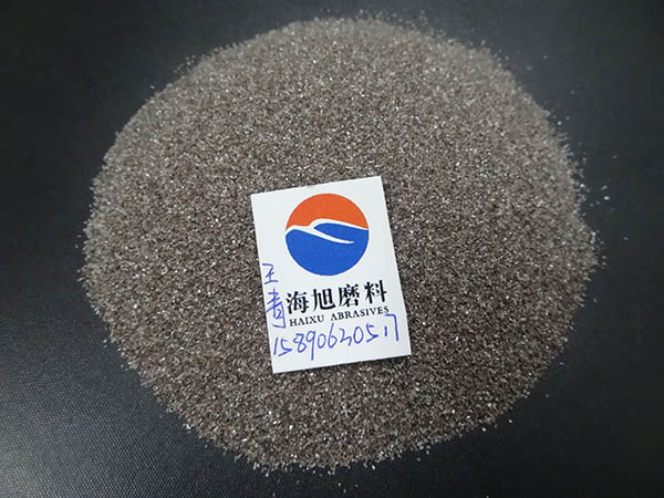 棕剛玉廠家直銷噴砂磨料54#60#目棕剛玉